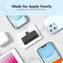 KKD Portable Charger for iPhone, Built-in MFi Certified Plug, 5000mAh Small Portable Phone Charger Power Bank for iPhone 14/13/12/11/XR/X/SE/8/7/6...