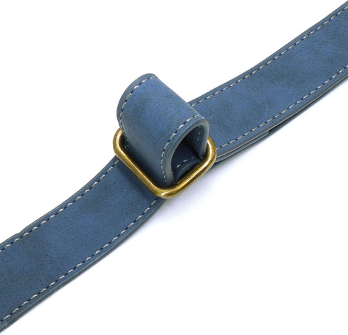 PET ARTIST Leather Dog Collar with Metal Buckle,Heavy Duty Dog Collar Adjustable for Small Medium Large Dogs Cats Pets...