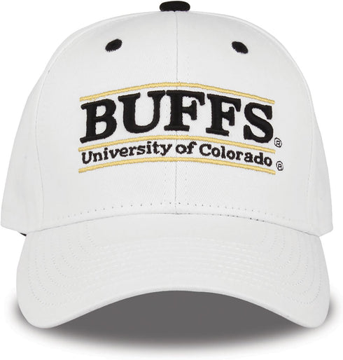 NCAA Colorado Buffaloes Unisex NCAA The Game bar Design Hat, White, Adjustable...