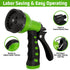 NEXCOVER Garden Hose Nozzle Sprayer - 7 Adjustable Watering Patterns Nozzle for Water Hose, Non-Slip Garden Spray Nozzle for Car Washing, Watering...
