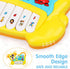 STEAM Life Baby Piano Toys 18 Months Light Up Baby Musical Toys Early Learning Educational Baby Keyboard Infant Toys Baby Dog Piano Boys Girls Tod...