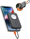 VEGER Portable Charger for iPhone with Built in Cable, 5000mAh Mini Power Bank Battery Pack, PD 20W Fast Charger Travel Essential Compatible with ...
