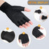 Donfri Copper Infused Compression Arthritis Gloves, Fingerless Carpal Tunnel Pain Relief Gloves For Man Women, Hand Support Wrist Brace for Rheuma...