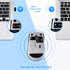 cimetech Wireless Bluetooth Mouse, Computer Mouse, Slim Noiseless Optical Wireless Mice with 2400 DPI Compatible for Laptop, ipad, Mac (BT4.0+2.4G...