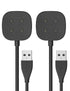 Charger for Fitbit Versa 4 & Sense 2 Replacement 3.3Ft Fast Charging Cable Dock for Fitbit Sense/Sense 2/Versa 3/Versa 4 Smartwatch USB Charger Do...