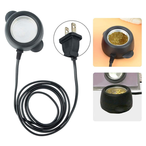 Glue Skillet, Glue Pot Hot Glue Pot Hot Glue Melting Pot Melting Glue Stove DIY for School Handcraft Teaching Repairing, Make Pre-Bonded Hair Exte...