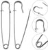 30 Pack Large Safety Pins, 2.75" Heavy Duty Blanket Pins for All Kinds of Handicrafts, Clothing, Blankets and Other Materials as Well as DIY Craft...