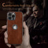 LOHASIC for iPhone 14 Pro Max Case, 6.7" 2022 Slim Leather Anti-Scratch Logo Visible Designed Protective Shockproof Phone Cases Compatible with iP...