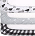 The Peanutshell Mini Crib Sheet Set - 3 Pack - Multiuse for Pack n Play, Playard, Playpen, Mini Crib - Woodland Animals...