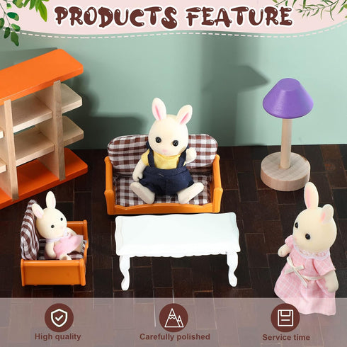 200 Pcs Miniature Dollhouse Flooring Mini Wooden Dollhouse Floor Boards 1 12 Scale Dollhouse Accessories Geometric Bamboo Doll House Furniture Woo...