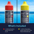 Lupo 3-in-1 Water Test Kit Refill Solutions for Swimming Pools & Spas | Water Chemical Test Kit for pH, Chlorine and Bromine (Refill Bottles ONLY)...