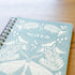 Fringe Studio Signature Paperback Spiral Journal, MOTH, 6" x 9.5", 160 pages, Juliana Tipton Collection (140016)...