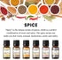 EUQEE - 6pcs Premium Fragrance Oils Spice Gift Set, Sandalwood, Harvest Spice, Gingerbread, Pumpkin Pie, Bay Rum, Snickerdoodle, 10 ML Fragrance O...