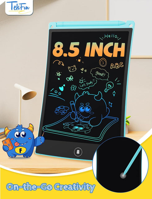 TEKFUN 8.5in 3 Pack LCD Writing Tablet for Kids Coloring Doodle Board Drawing Pad for Kids with Stylus, Educational Toys Birthday Class Bulk Schoo...