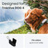 Tractive GPS Dog Tracker Pouch - Secure Collar Attachment, Built for Active Dogs, Velcro Straps...