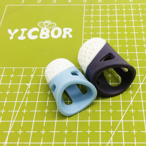 YICBOR Household Sewing DIY Tools Thimble Finger Protector Quilting Craft Accessories Comfortable non-slip FT0821 Thimble Finger (FT-0821-SET)...