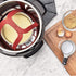 Pressure Cooker Sling, Silicone Bakeware Sling for 6 Qt/8 Qt Instant Pot, Ninja Foodi and Multi-function Cooker Anti-scalding Bakeware Lifter Stea...