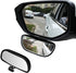 Blind Spot Car Mirror, Vehicle Adjustable 360 ° Rotation Auxiliary Convex Wide Angle Mirror, Auto Snap Way Clip On Side Rearview Mirror Universal ...