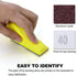 POLIWELL Micro Sanding Tools 3.5” x 1” Detail Sander for Small Projects, Mini Handle Sander Kit+ Sandpaper 40 80 120 180 240 400 600 Grit for Craf...