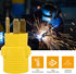 NEMA 14-50P to 6-50R Welder Adapter Connector, 50Amp 4 Prong Male Plug to 3 Prong Female Receptacle Adapter for Welder Generator RV EV Charger, Ye...