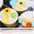 Sunflower Silicone Cookie Buiscuit Baking Molds Decorating Craft Mold...
