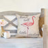 Stand Tall Little Darling Watercolor Flamingo Motivational Sign Inspirational Quote Cotton Linen Home Decorative Throw Pillow Case Cushion Cover S...