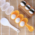 MXY Rice Ball Mould Shaker Sushi Roll Maker Kitchen Tools for Shake DIY Lunch with a Mini Rice Paddle (L-819)...