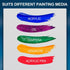Canvas Boards 5x5 Inch 12-Pack, 10 oz Primed 100% Cotton White Blank Small Canvases for Painting, Square Flat Canvas Panels for Oil Acrylics Water...