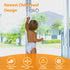 6 Pack Sliding Door Lock for Kids Safety - Child Proof Door Locks for Sliding Closet and Glass Doors - Window Locks for Children - Sliding Door Ch...