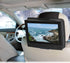 DVD Player Headrest Mount Holder Portable DVD Player Mount Car Back seat Headrest Holder for Swivel & Flip Portable DVD Player 7 inch to 12 inch -...