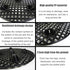 S-SNAIL-OO 2/4PCS Plant Level Pot Elevator, Heavy Planter Holder Potted Plant Stand, Diameter 8/12/16inch Root Controller Chassis Drainage and Ven...