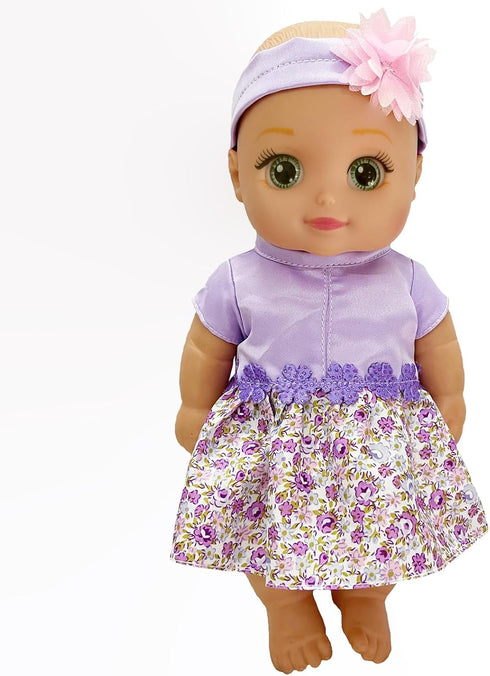 Baby Doll Clothes ,6 Sets Girl Doll Clothes Dress for 10-12 Inch Doll, Doll Clothes Accessories for Baby Doll Girl...