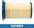 Engine Oil Filter No.7P6127177A with O Ring Oil Filter for Volkswagen Touareg 3.0L Plastic Paper Black...
