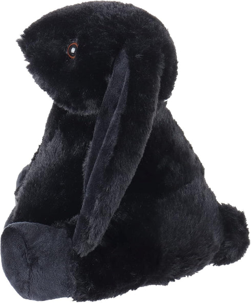 Apricot Lamb Toys Plush Bunny Rabbit Stuffed Animal with Fluffy Soft Ears (black, Small-8")...