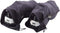 Lewis N. Clark Nylon Drawstring Travel Shoe Bags + Covers for Women & Men, Charcoal/Black, 1 Pack (2 Pairs)...