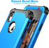 IDweel for iPhone XR Case with Tempered Glass Screen Protector,3 in 1 Shockproof Slim Hybrid Heavy Duty Hard PC Cover Soft Silicone Bumper Full Bo...