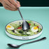 Berglander Black Salad Server Set, Stainless Steel Salad Serving Set with Titanium Black Plating, Salad Servers, Salad Spoon, Salad Fork, Pack of ...