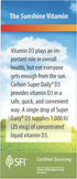 Carlson - Super Daily D3, 6000 IU (150 mcg) per Drop, Liquid Vitamin D3, 1-Year Supply, Non-GMO, Unflavored, 365 Vegetarian Drops (10.3 mL)...