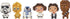 Dimensions 72-76143 Star Wars Family Counted Cross Stitch Kit, 14 Ivory Aida, 6" Diameter...