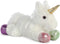 Aurora® Adorable Mini Flopsie™ Prism Unicorn™ Stuffed Animal - Playful Ease - Timeless Companions - White 8 Inches...