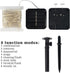 Dazzle Bright 2 Pack Solar String Lights Outdoor, Total 80FT 240LED Solar Powered Waterproof Fairy Lights 8 Modes, Copper Wire Lights for Christma...