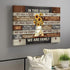 Balgardekor Sunflower and Antique Bible Painting Canvas Wall Art In This House We Trust In God Canvas Bible Verse Canvas Home Decor for Bedroom Li...