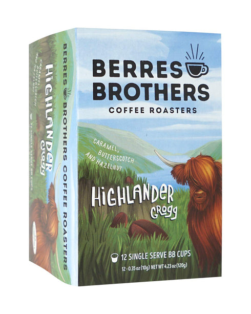 Berres Brothers Highlander Grogg Coffee K Cups K Pods 12 Count Single Serve Pods for Keurig K Cups Coffee Makers, Flavored Medium Roast Coffee...