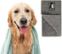 Microfiber Pet Towel - Dog Towel Super Absorbent Large Microfiber Drying Bath Towel for Dogs & Cats, 40x20 inches, Quick Drying, Lightweight Dog B...
