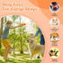 Dog Toys for Aggressive Chewers Indestructible Dog Toys, Tough Dog Chew Toys, Interactive Dog Toys Dog Puzzle Toys for Large Dogs Rubber Dog Enric...