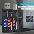 Black USB Power Meter,USB Current Meter,3-9V 0-5A Voltage Tester Multimeter,LCD Digital Multimeter Current Tester Voltage Detector, Multi Testers ...