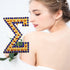 CHOORO The Sorority Heart Brooch Pin Sorority Gift Greek Sorority Jewelry Gift (Z golden brooch)...