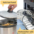 2 PACK Pot Lid Top Replacement Knob Sector Style. Kitchen Cookware Universal Replacement Pan Lid Holding Handles....