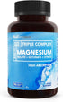 BioEmblem Triple Magnesium Complex | 300mg of Magnesium Glycinate, Malate, & Citrate for Muscles, Nerves, & Energy | High Absorption | Vegan, Non-...