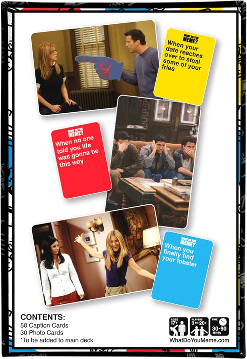 Friends Expansion Pack for What Do You Meme? , Black...